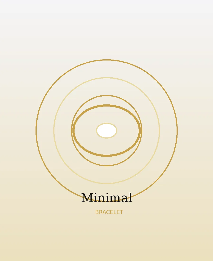 Minimal bracelet stack